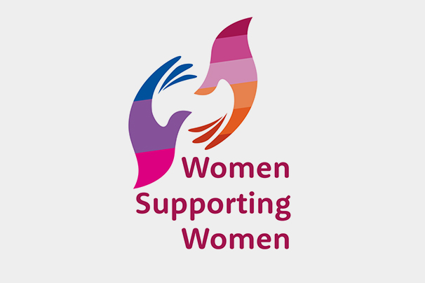 Women supporting women group logo.