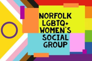 Norfolk LGBTQ+ Women's Social Group logo.