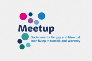 Norfolk & Waveney Gay and Bisexual Men Meetup logo.