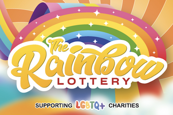 The Rainbow Lottery logo